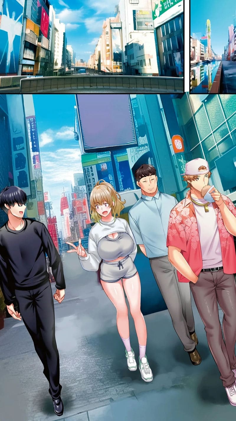 นักเดินทางโอซาก้าโดนข่มขืนหมู่ (ไม่มีขน)